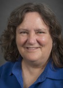 A portrait of Karen Thornton of the Department of Occupational and Environmental Health in the College of Public Health at the University of Iowa.