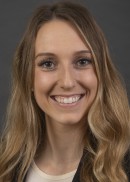 A portrait of Elizabeth Kuvert of the Department of Health Management and Policy at the University of Iowa College of Public Health.