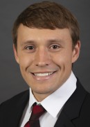 A portrait of Bennett Luedtke of the Department of Health Management and Policy at the University of Iowa College of Public Health.