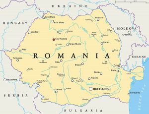 Romania Map 300x230 