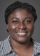 A portrait of Anna Asiedu of the Department of Health Management and Policy at the University of Iowa College of Public Health.