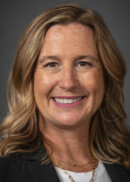 Portrait of Kristin Bauer Davis of the Department of Health Management and Policy at the University of Iowa College of Public Health.