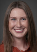 A portrait of Lindsey Dueling of the Department of Occupational and Environmental Health at the University of Iowa College of Public Health.