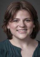 A portrait of Morgan Fisher of the Department of Community and Behavioral Health at the University of Iowa College of Public Health.