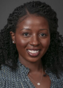 A portrait of Elaine Musiwa of the Department of Occupational and Environmental Health at the University of Iowa College of Public Health.