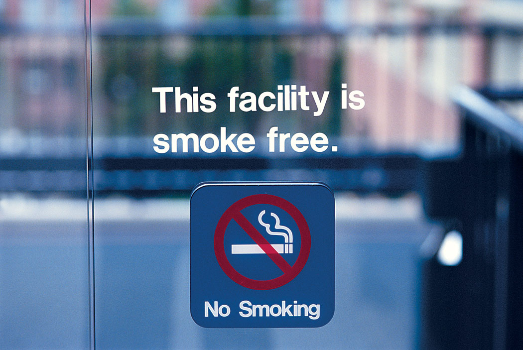 No Smoking sign