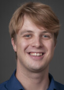 A portrait of Luke Stock of the Department of Epidemiology at the University of Iowa College of Public Health.