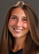 A portrait of Hawkeye soccer player Madison Wilson, who is a student in the Department of Health Management and Policy at the University of Iowa College of Public Health.